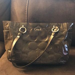 COACH GRAY PURSE
